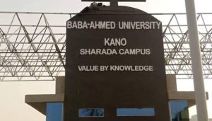 Baba Ahmed University Kano Admission Form 2026/2027