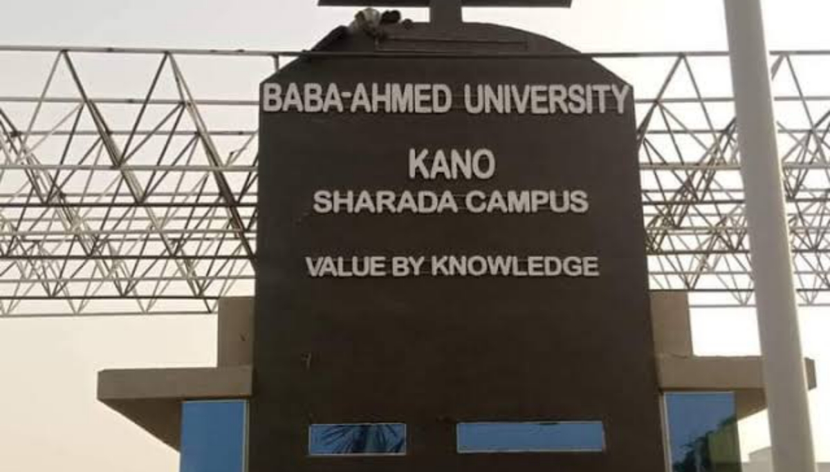 Baba Ahmed University Kano Admission Form 2026/2027